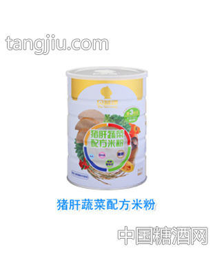 猪肝蔬菜配方米粉