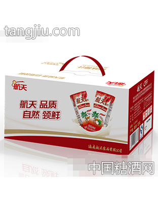 245ml×12罐航天原味椰汁植物蛋白饮料