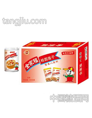 全家福桂圆莲子八宝粥箱装