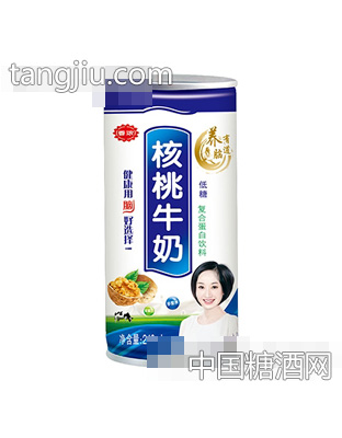 香浓核桃牛奶低糖复合蛋白饮料240ml