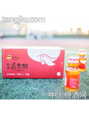 百夫长轻畅苹果醋268mx15瓶