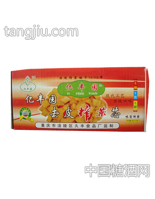 亿丰园去皮榨菜芯