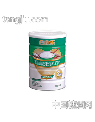 罐装金装淮山薏米营养米粉