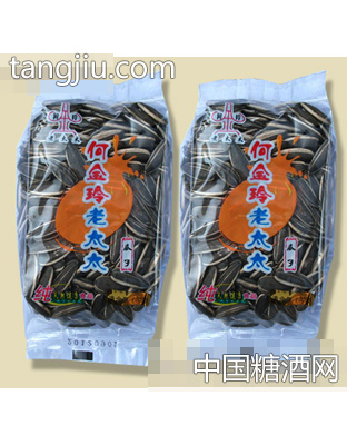 何金玲老太太瓜子