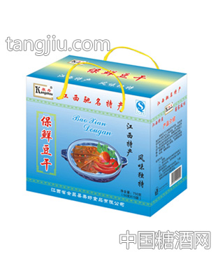 康寿保鲜会昌豆干