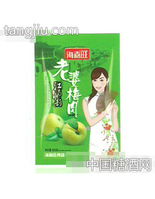 海嘉旺老婆梅肉100g