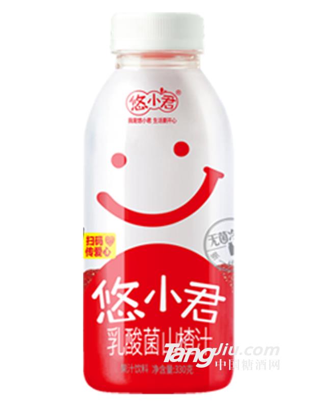 悠小君乳酸菌山楂汁-300ml