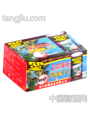 海口欧椰易拉罐原味椰汁