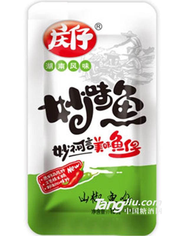庆仔妙味鱼山椒味15g