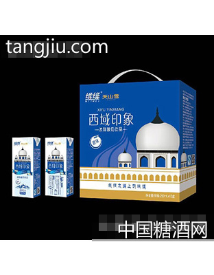 西域印象发酵酸奶原250mlx12盒