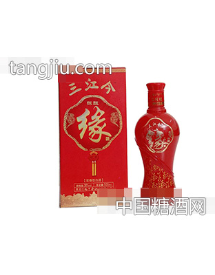 鹤兰春三江今缘香型酒