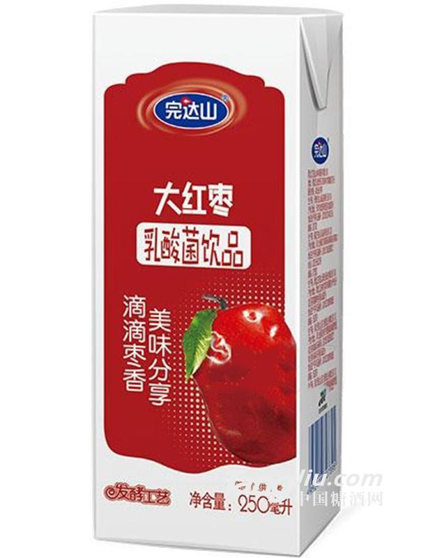 完达山大红枣乳酸菌饮品250ml