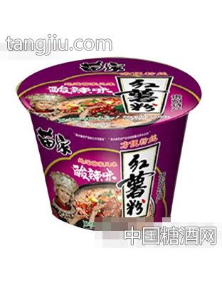 苗家酸辣味红薯粉