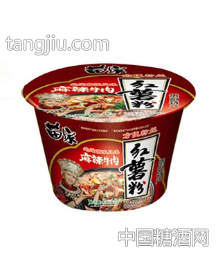 苗家麻辣牛肉味红薯粉