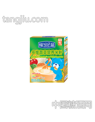 摇篮多维蔬菜营养米粉