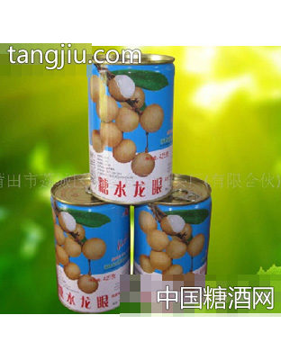 华隆糖水龙眼罐头
