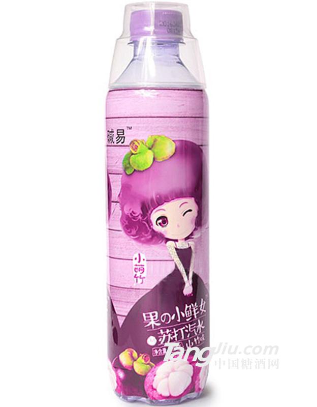 碱易 山竹味苏打汽水 500mL