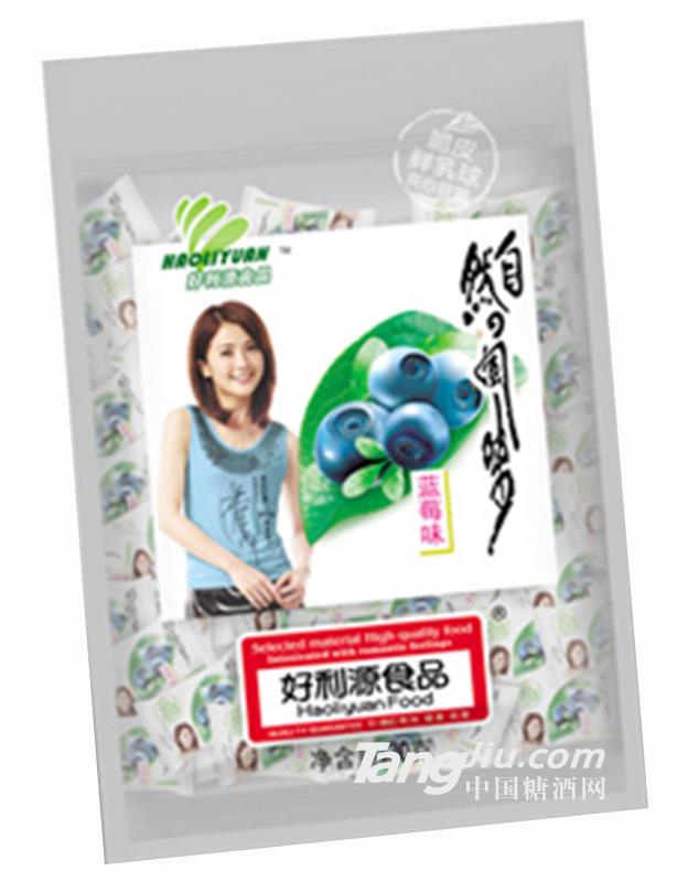 好利源鲜乳球70g蓝莓味