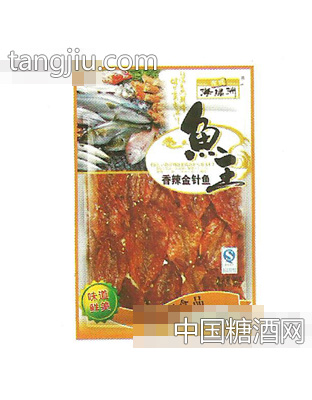 海绿洲香辣金针鱼46g