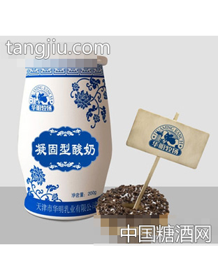 凝固型酸奶华明牧场