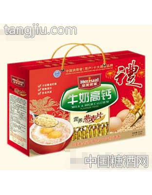 602克牛奶高钙营养燕麦片礼盒食品