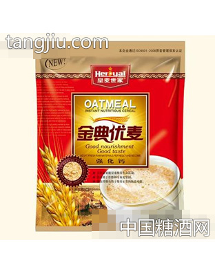 600g皇麦世家强化钙麦片