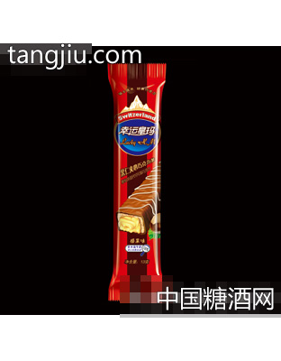 幸运皇玛果仁夹心巧克力条榛果味