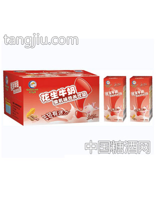 花生味果乳饮料