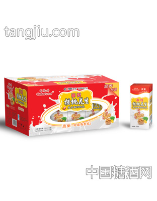 高钙核桃花生牛奶开窗礼盒
