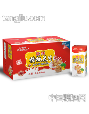 高钙核桃花生牛奶(白)普箱