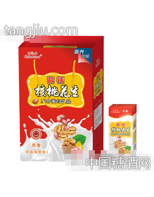 高钙核桃花生奶（红）礼盒