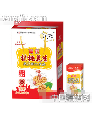 高钙核桃花生奶（白）礼盒