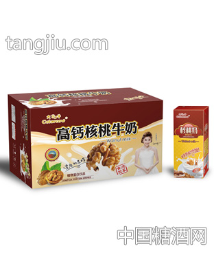 高钙核桃奶箱装