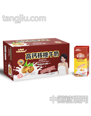 高钙核桃奶箱
