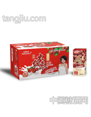 高钙大红枣奶箱