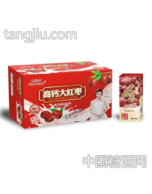 高钙大红枣饮品普箱装
