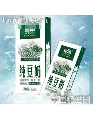 爱雨纯豆奶250ml