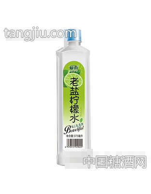爱雨老盐柠檬水果味饮料375ml