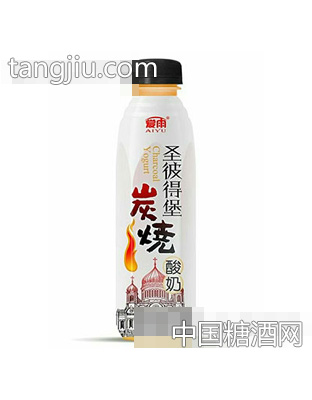 爱雨圣彼得堡炭烧酸奶500ml