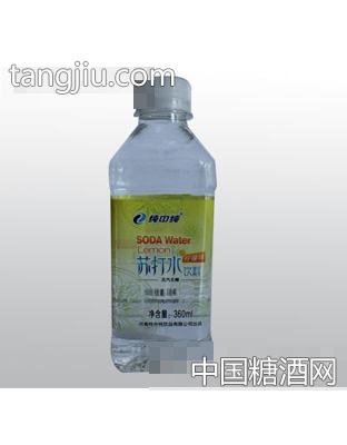 纯中纯苏打水柠檬味360ml