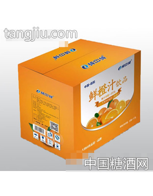 纯中纯鲜橙汁1.5Lx6瓶