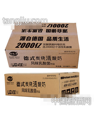 慧能多德式炭烧活酸奶风味乳酸菌200ml