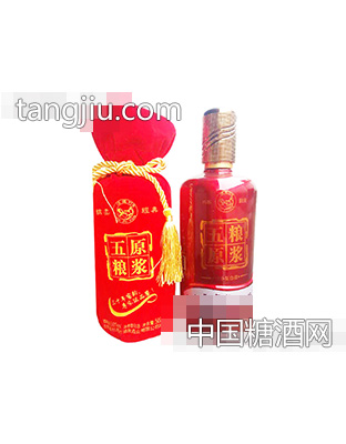 杜康酒泉五粮原浆红瓶