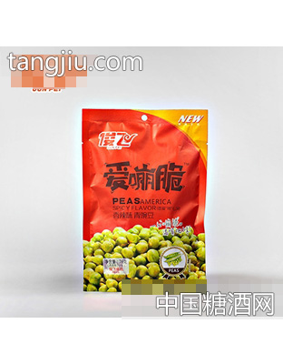 俊飞爱嘣脆香辣味青豌豆76g