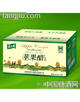 福泰420ml苹果醋木糖醇型箱装