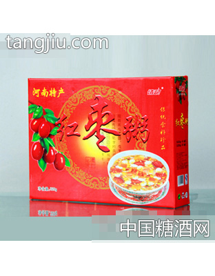 情动红枣粥