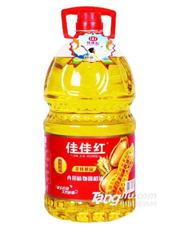 佳佳红食用植物调和油（新装）5L