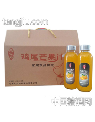 九丈石鸡尾芒果汁418ml