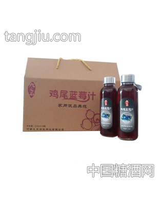 九丈石鸡尾蓝莓汁418ml