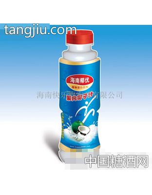 420ML海南椰优果肉椰子汁